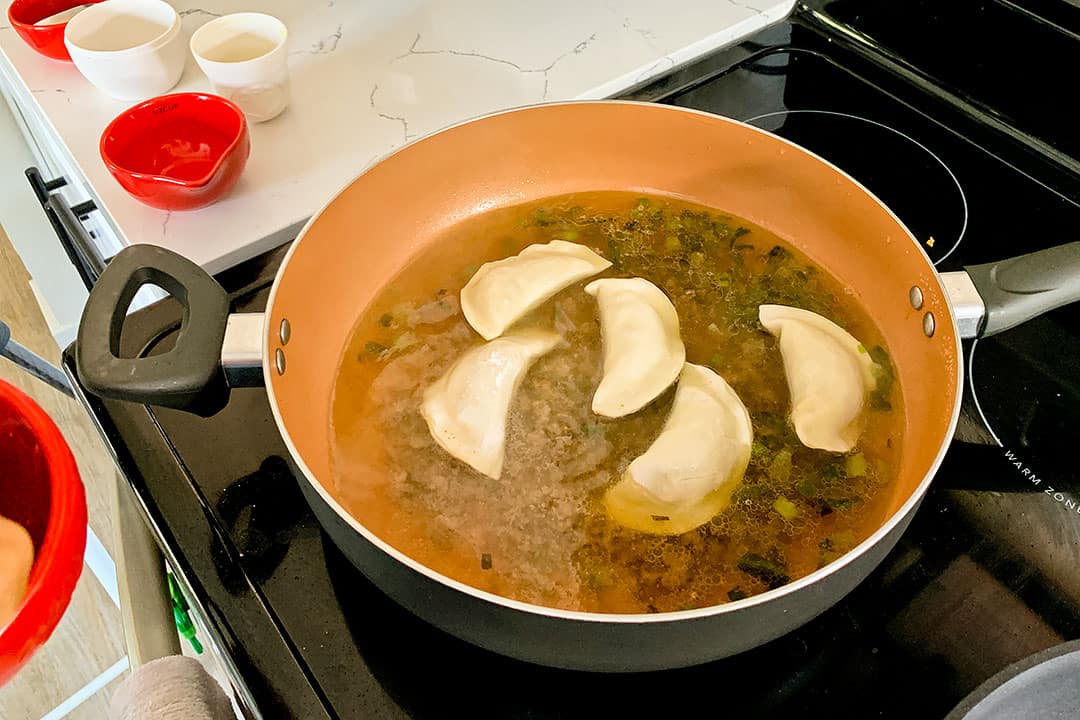 Korean Dumpling Soup - Tteok Mandu Guk