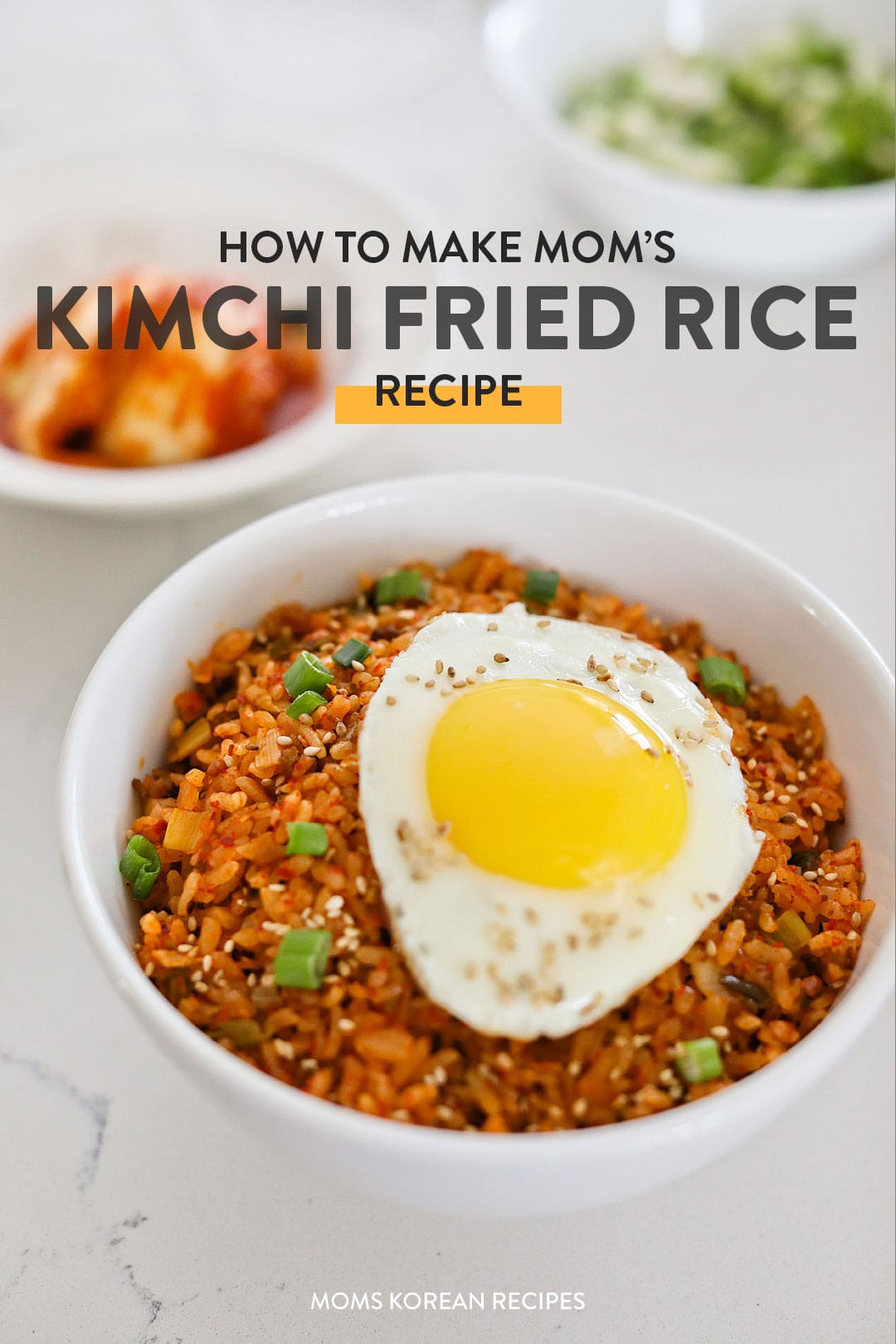 How to Make Mom's Kimchi Fried Rice Recipe (김치 볶음밥 레시피)