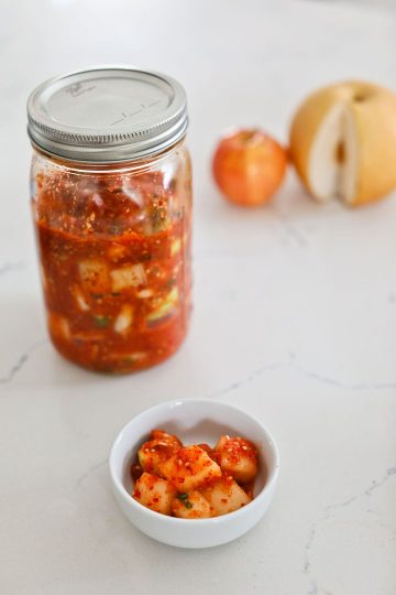 korean radish kimchi recipe